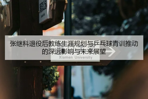 张继科退役后教练生涯规划与乒乓球青训推动的深远影响与未来展望